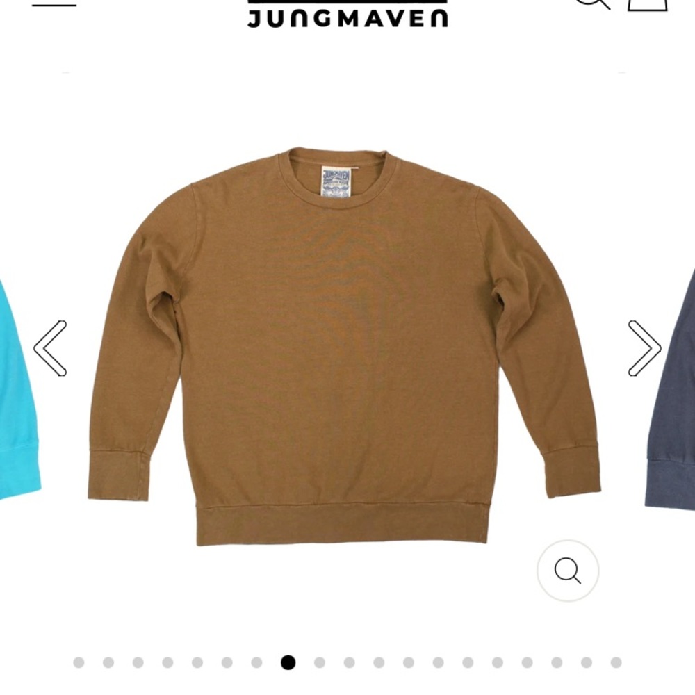 Jungmaven California Pullover sweater in Cayote
